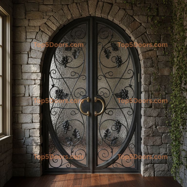 Connecticut wine cellar door french country Door