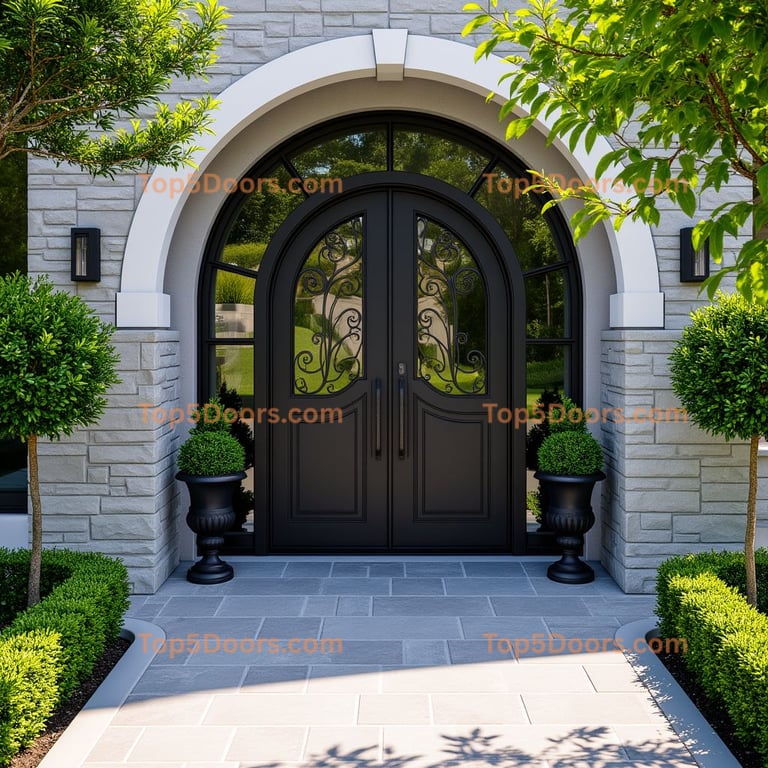 Connecticut wine cellar door japanese zen Door