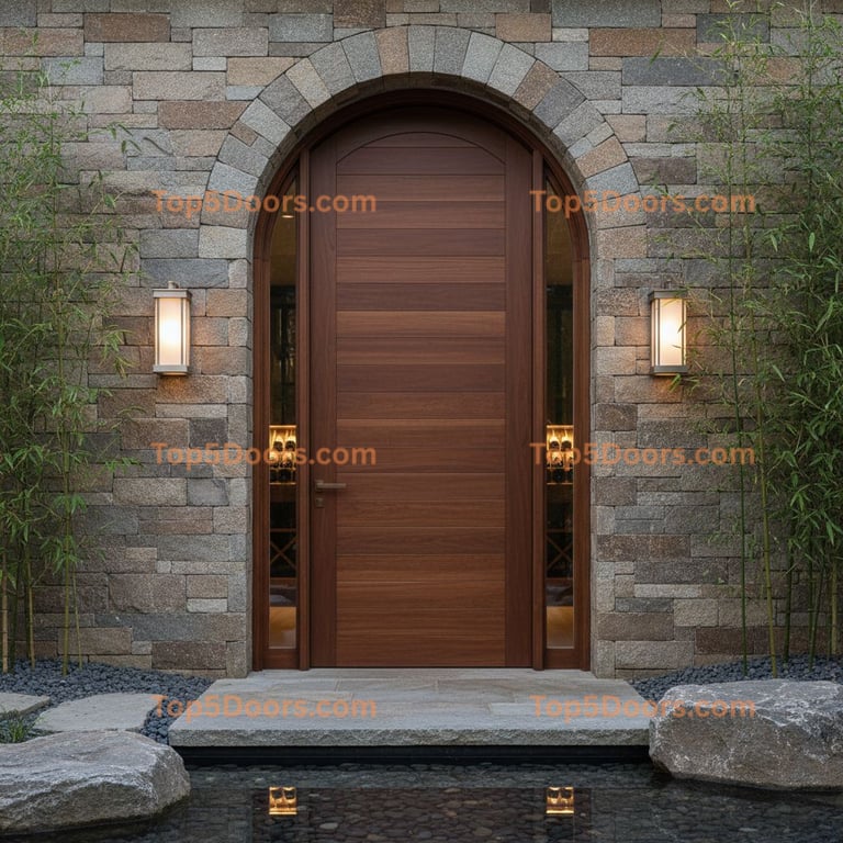 Connecticut wine cellar door korean modern Door