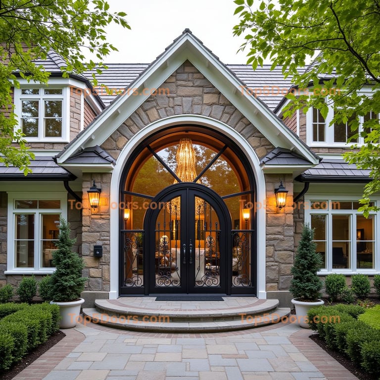 Connecticut wine cellar door scandinavian Door