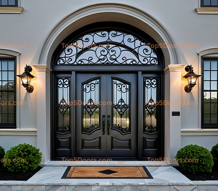 Connecticut wrought iron steel frame european classic D