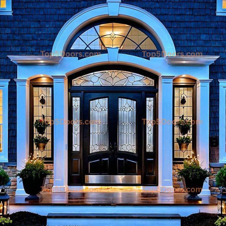 Delaware barn door modern farmhouse Door