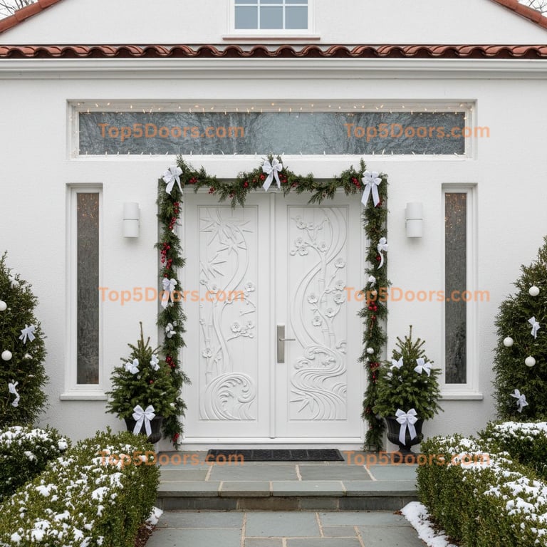 Delaware double spanish colonial Door