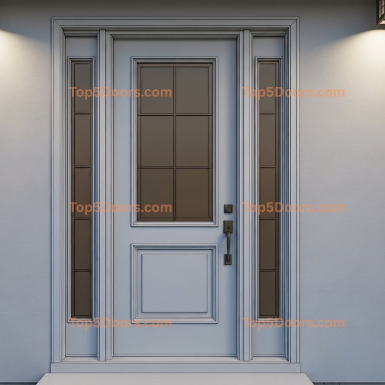 Delaware entry door spanish colonial Door