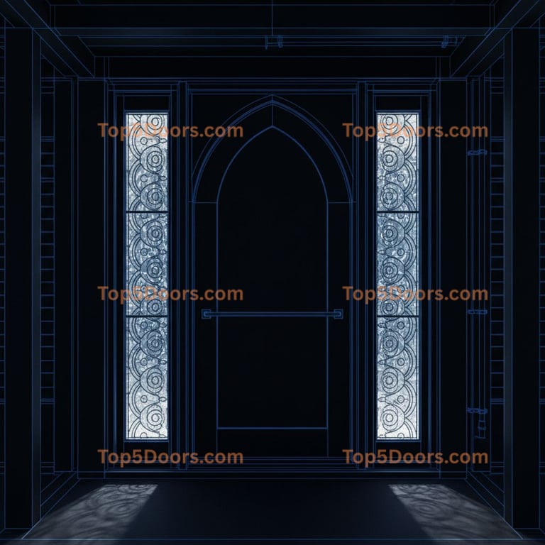 Delaware pivot modern Door
