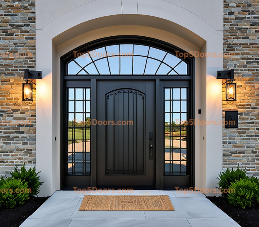 Delaware single industrial Door