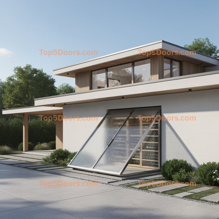 Delaware wine cellar door modern Door