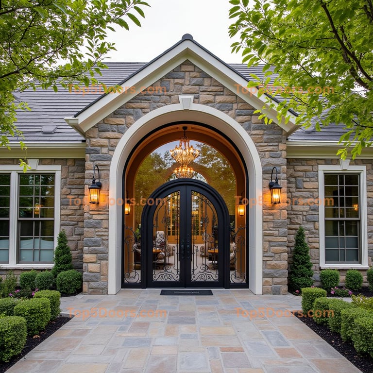 Delaware wine cellar door mid-century modern Door