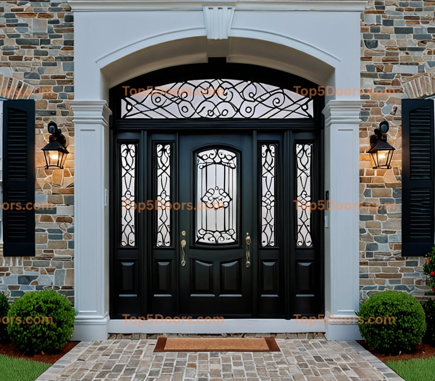South Carolina single french country Door