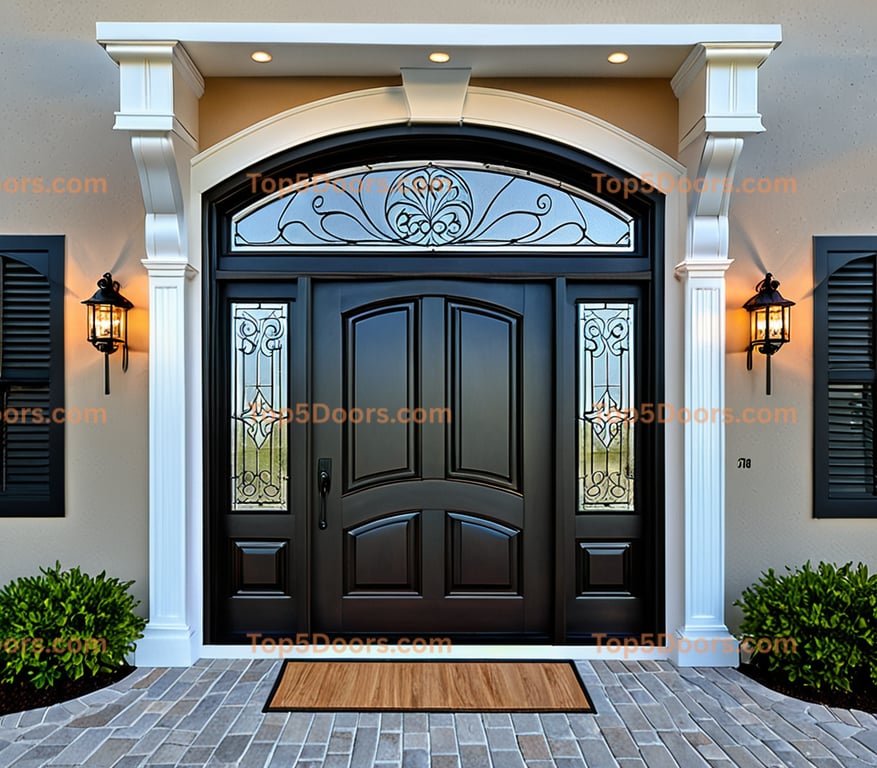 Florida barn door minimalist Door