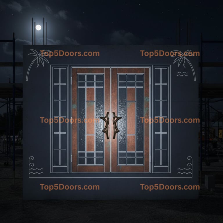 Florida closet bifold door craftsman Door