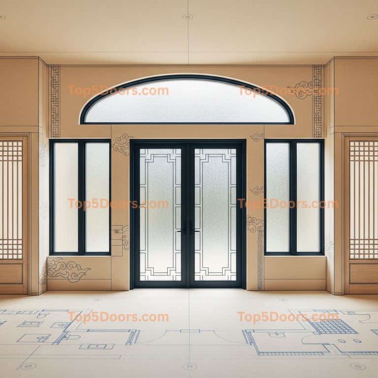 Florida closet sliding door korean modern Door