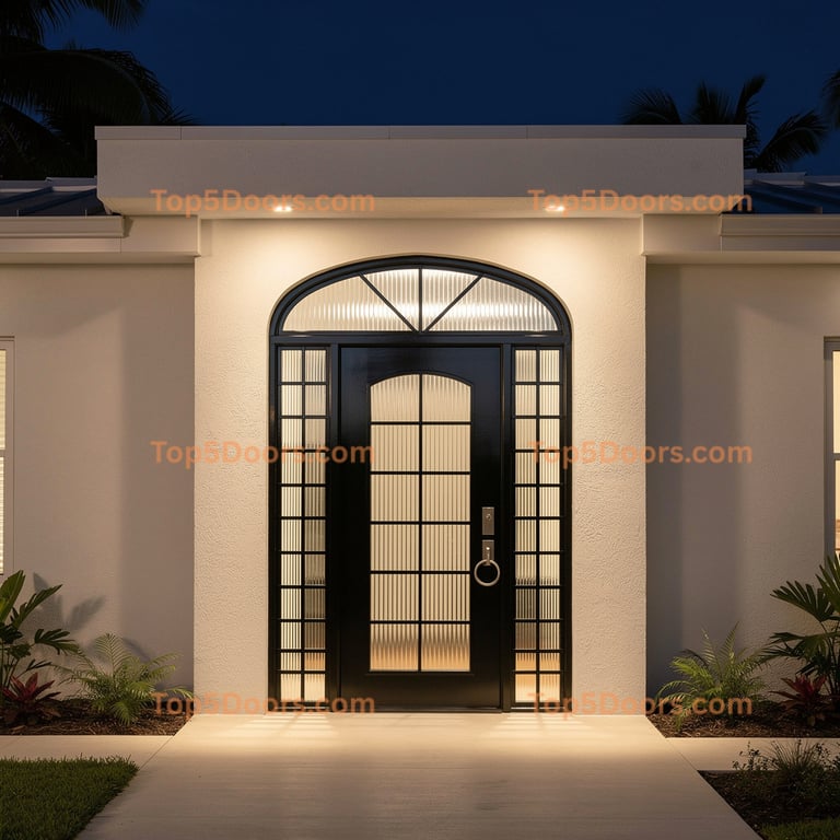 Florida entry door scandinavian Door