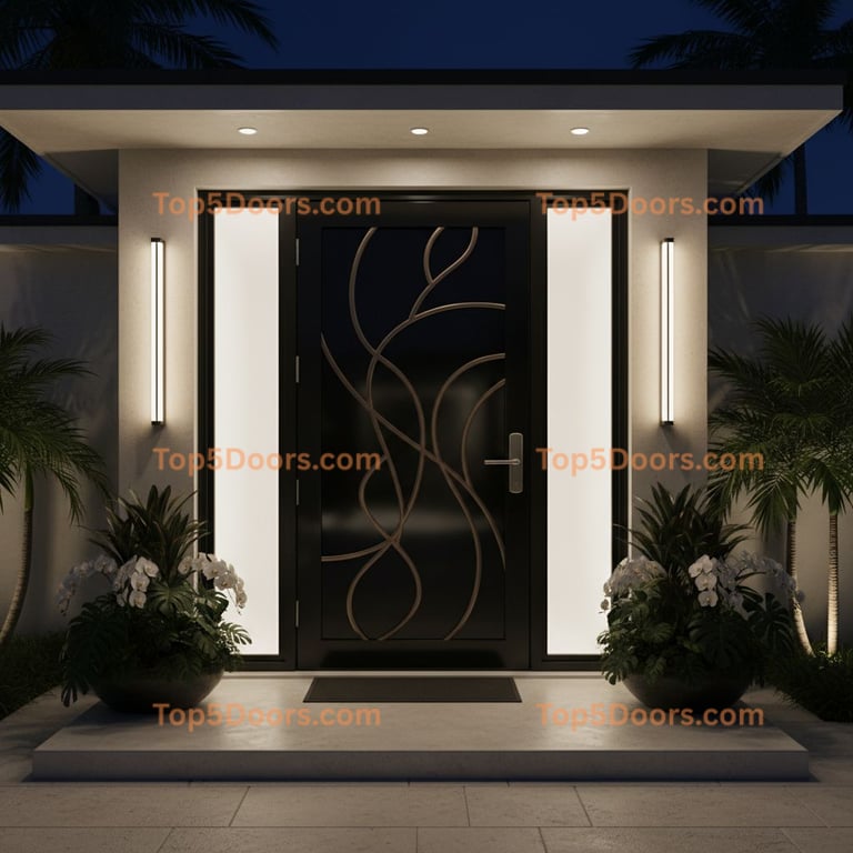 Florida exterior door korean modern Door