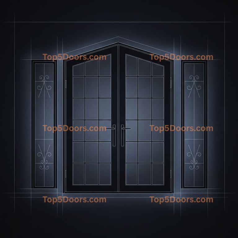 Florida french door mediterranean Door