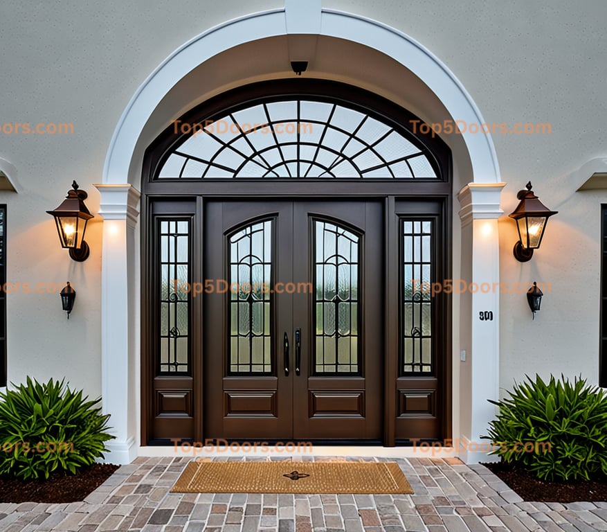 Florida french door traditional american Door
