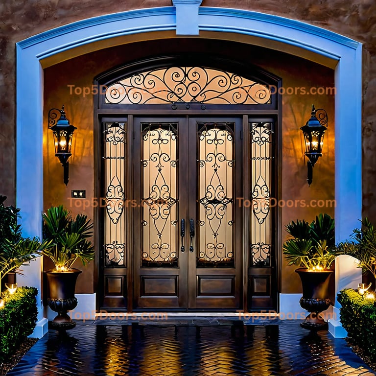 Florida patio door mediterranean Door