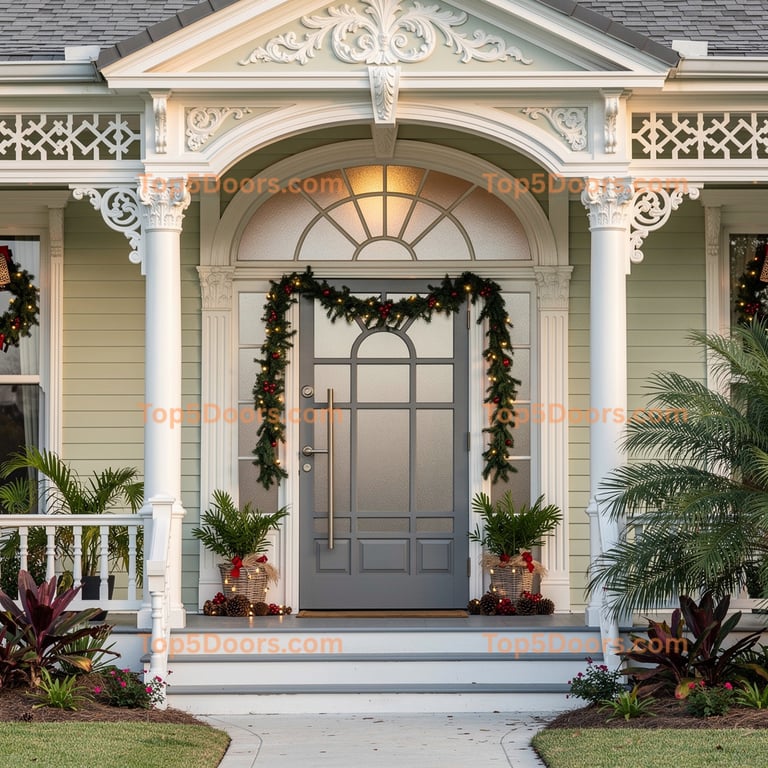 Florida pivot victorian Door
