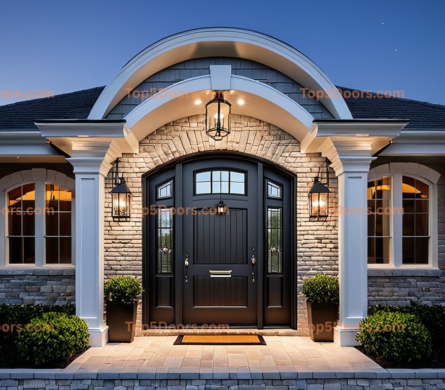 Florida pivot traditional american Door