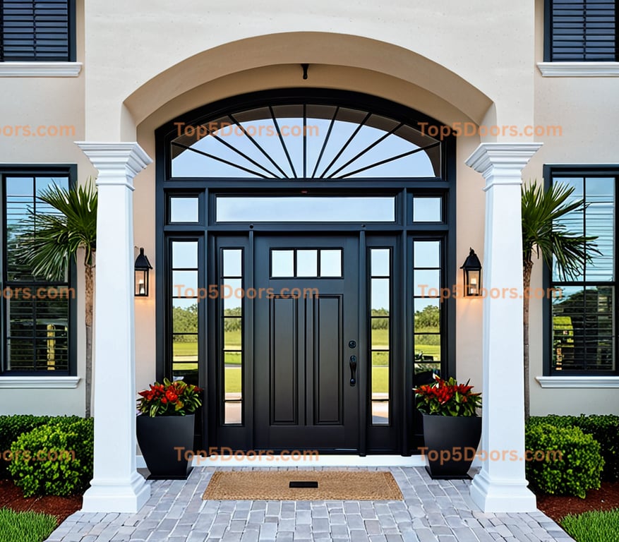 Florida single modern Door