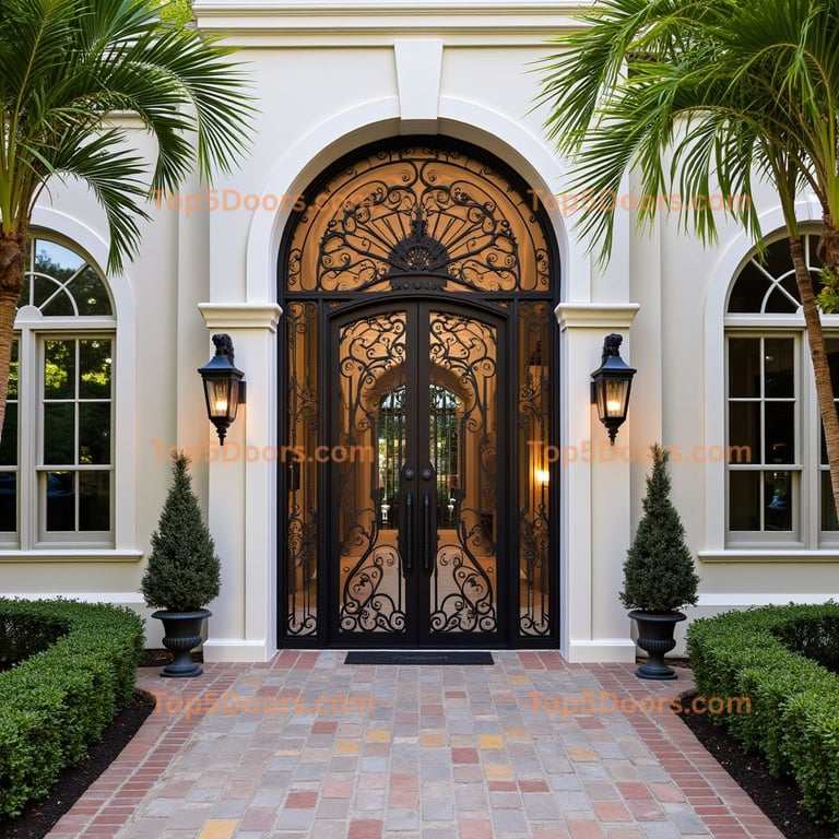 Florida wine cellar door victorian Door