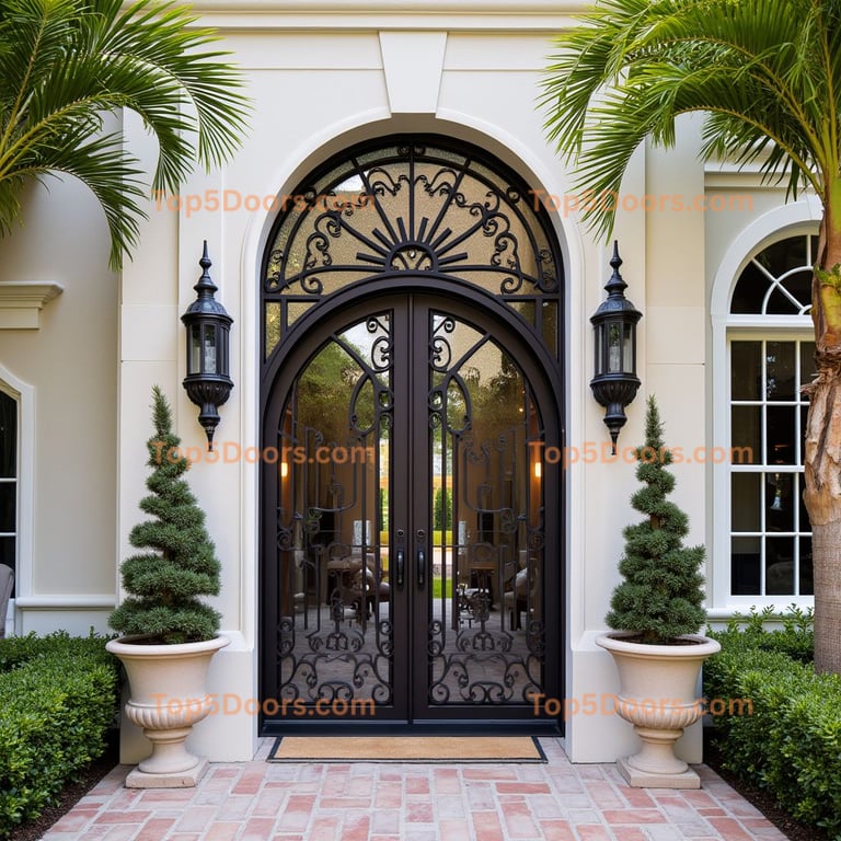 Florida wine cellar door craftsman Door