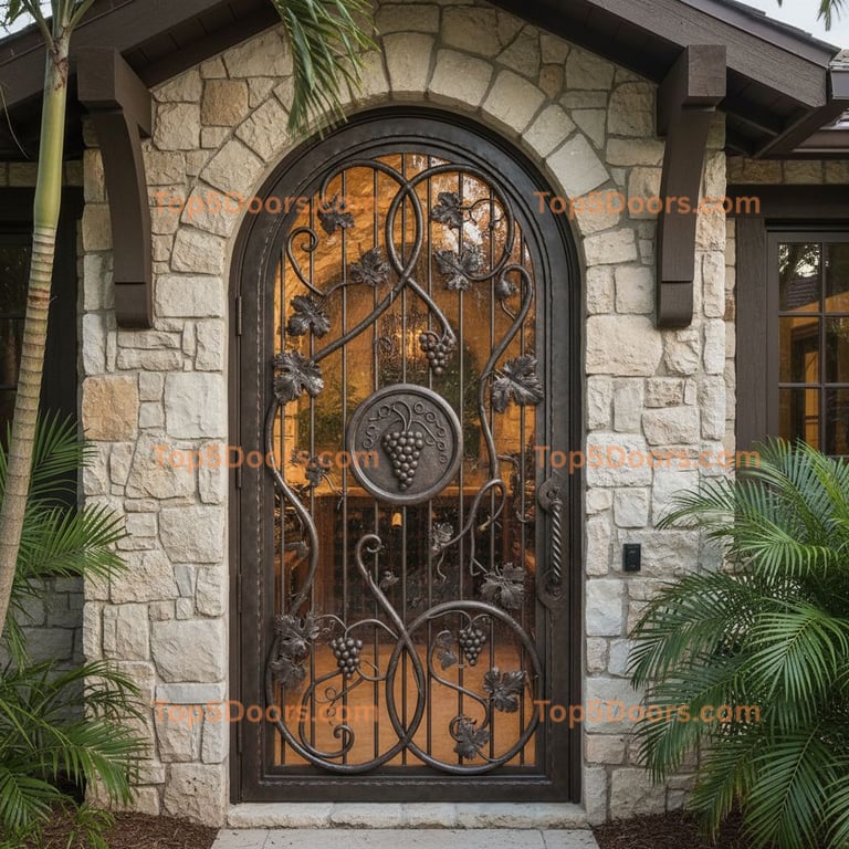 Florida wine cellar door craftsman Door