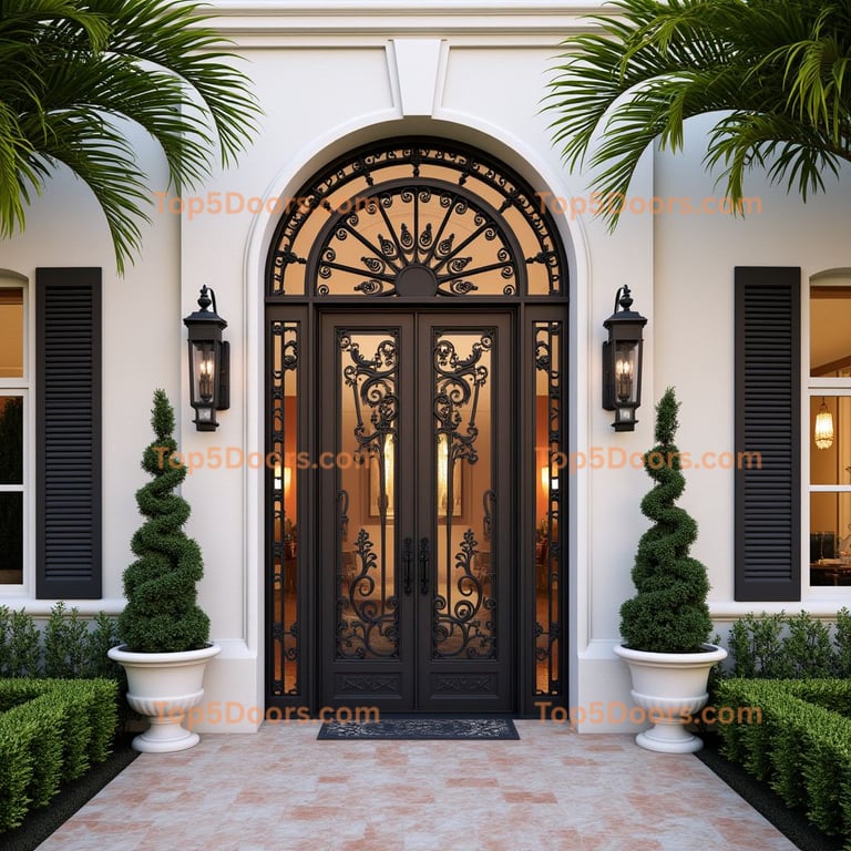 Florida wine cellar door victorian Door