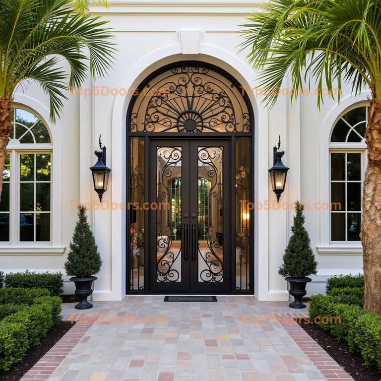 Florida wine cellar door modern farmhouse Door