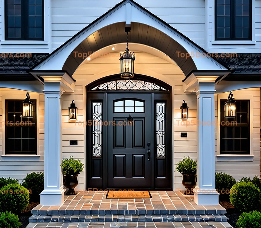Georgia arched single georgian Door