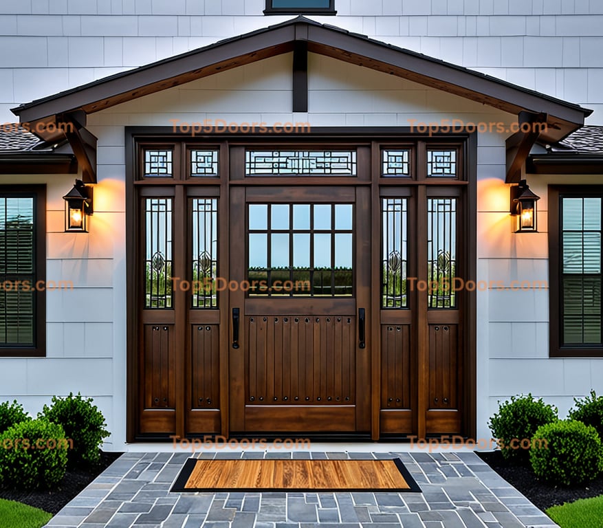 Georgia barn door modern Door
