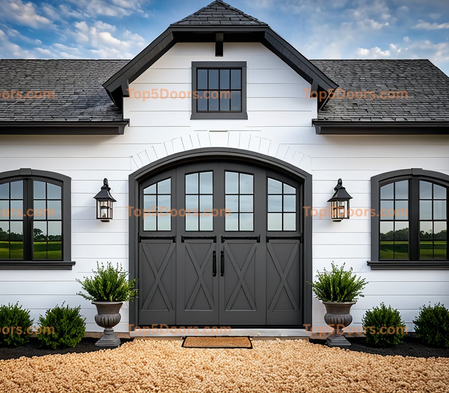Georgia barn door french country Door