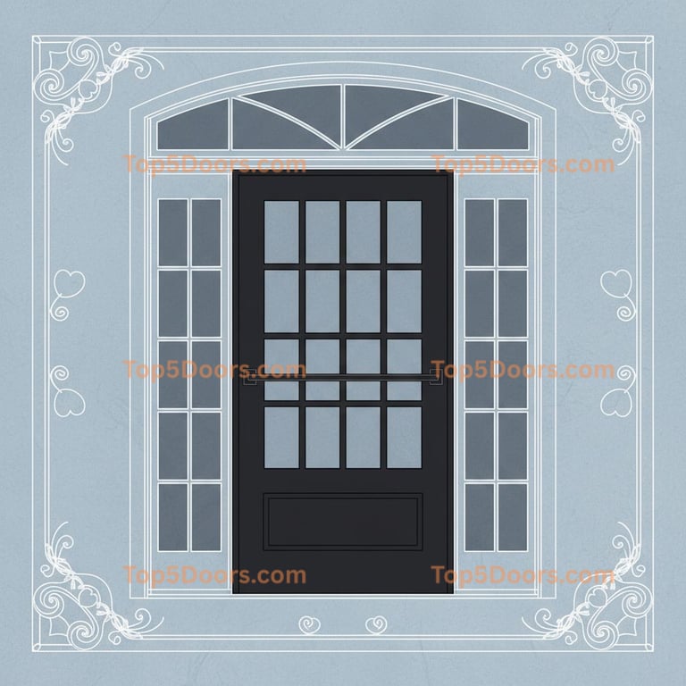 Georgia closet door spanish colonial Door