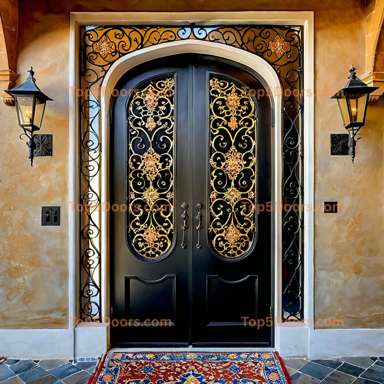 Georgia closet sliding door spanish colonial Door