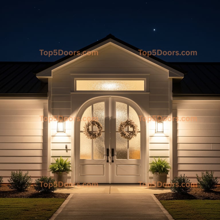 Georgia double modern farmhouse Door