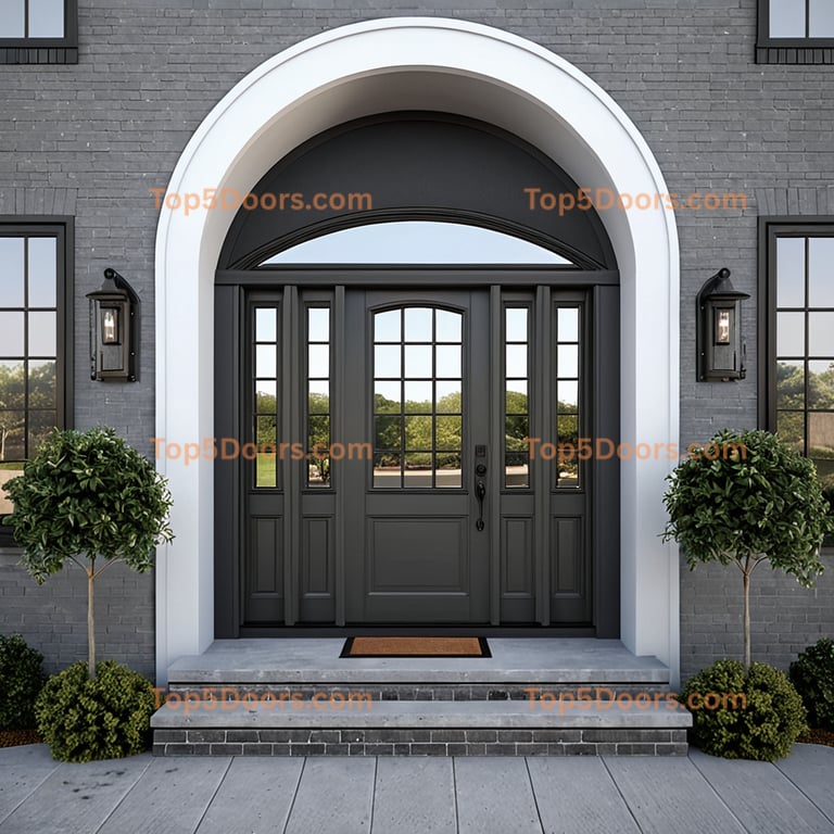 Georgia double korean modern Door