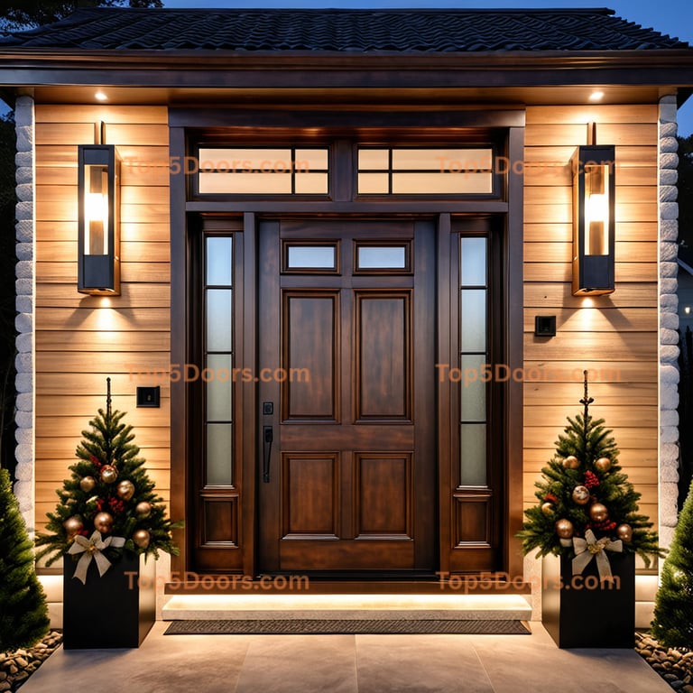 Georgia front entry door korean modern Door