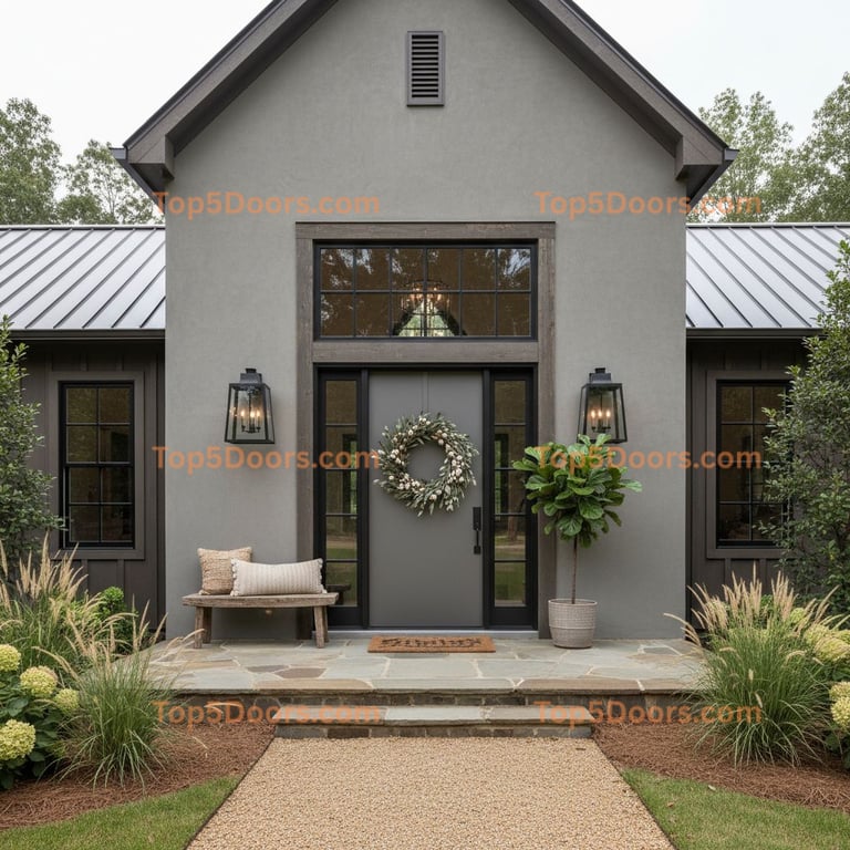 Georgia front entry door minimalist Door