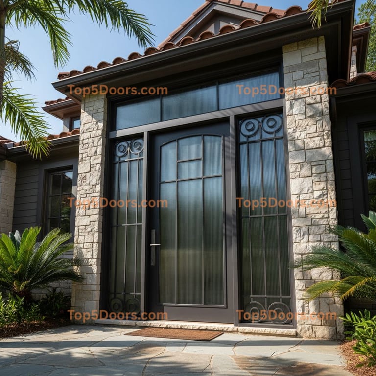 Georgia pivot industrial Door