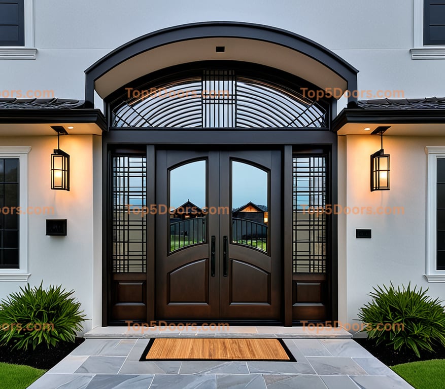 Georgia pivot japanese zen Door