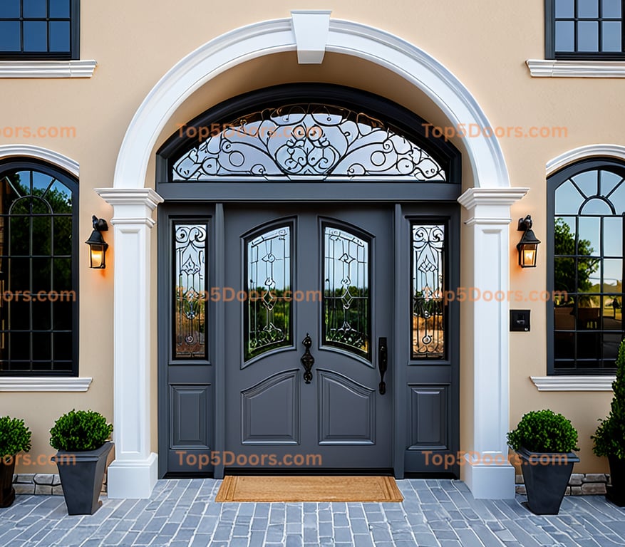 Georgia solid panel european classic Door