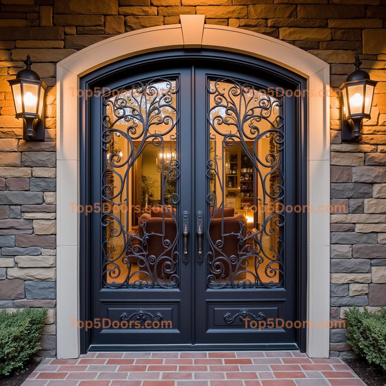 Georgia wine cellar door craftsman Door