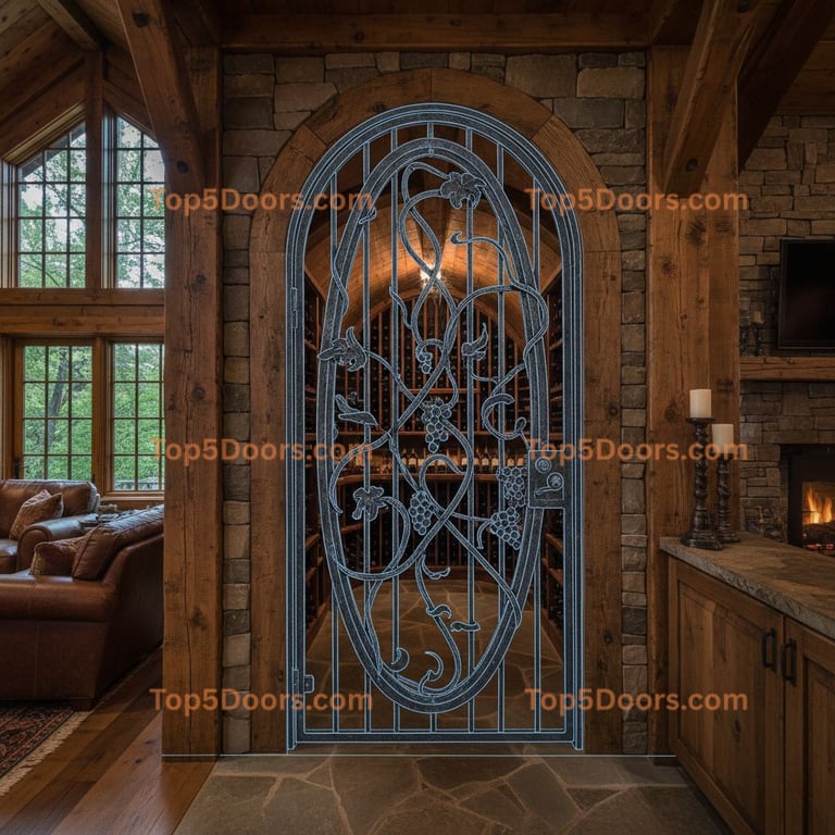 Georgia wine cellar door mountain lodge Door