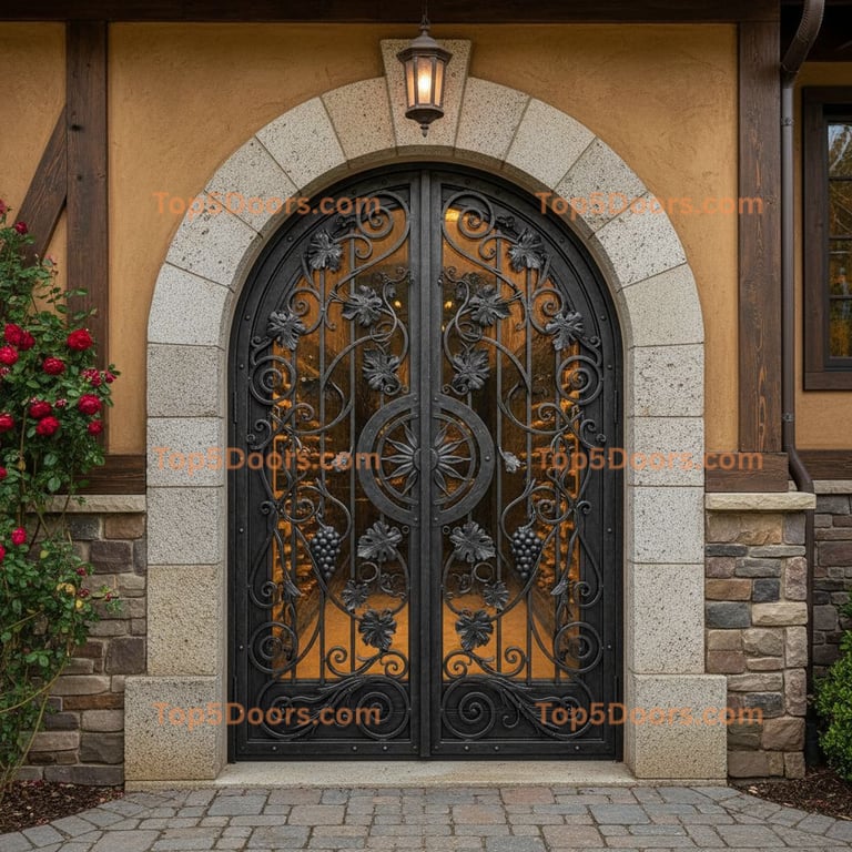 Georgia wine cellar door european classic Door