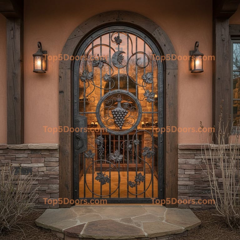 Georgia wine cellar door southwestern Door
