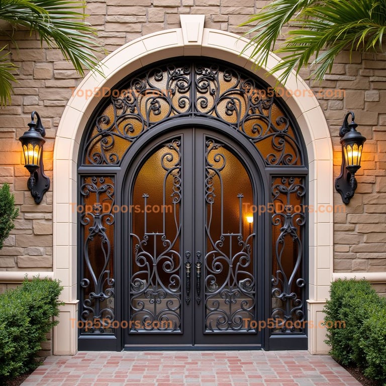 Georgia wine cellar door spanish colonial Door