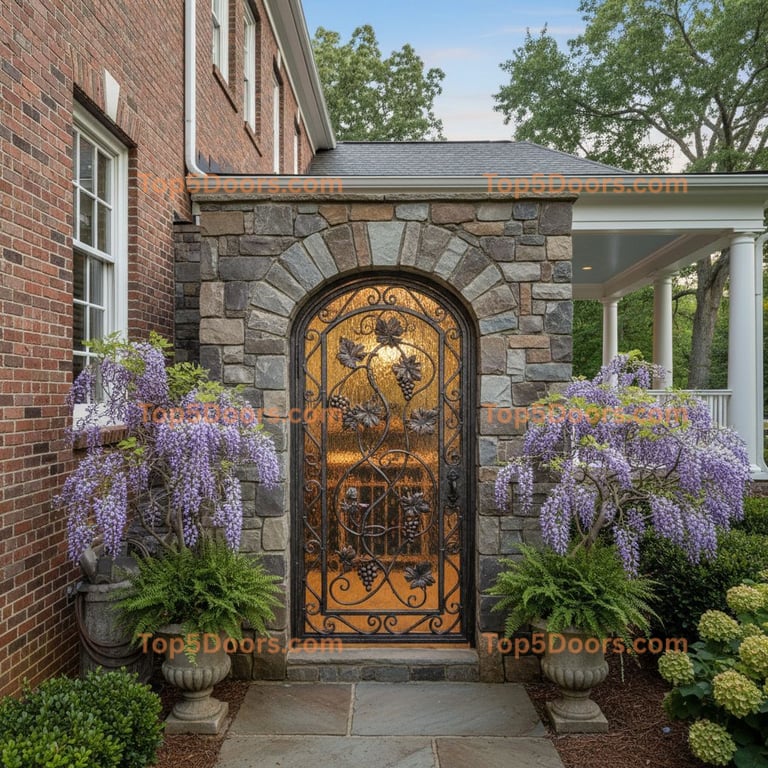 Georgia wine cellar door traditional american Door