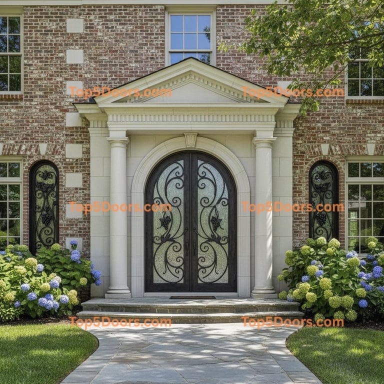 Southlake Wrought Iron Door 