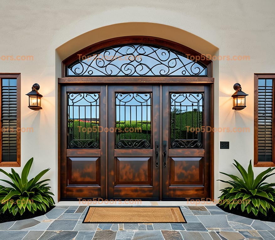 Hawaii barn door industrial Door