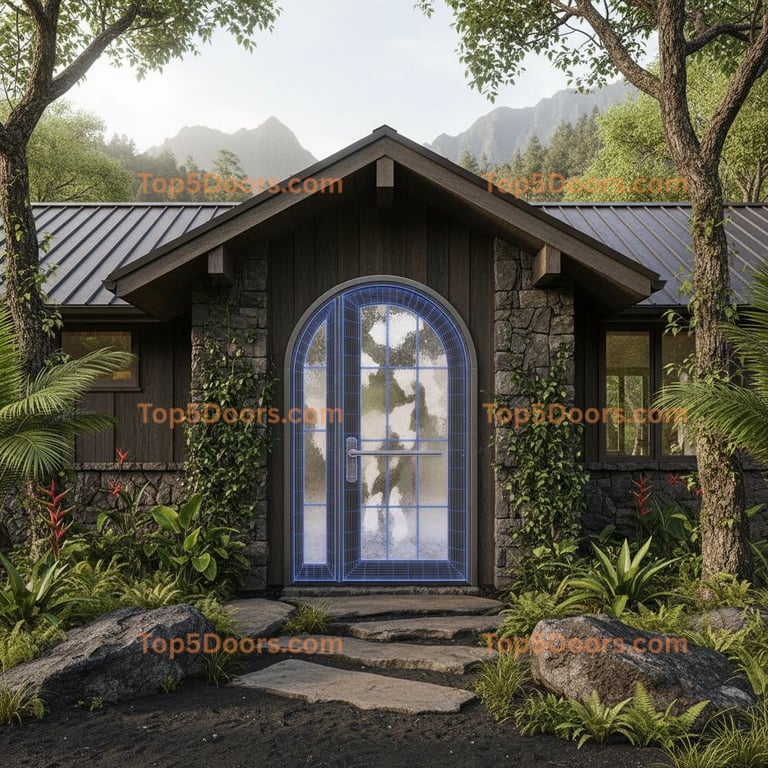 Hawaii closet french door mountain lodge Door